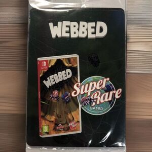 Webbed Video Game Sealed Trading Card Pack Super Rare Games Exclusive SRG